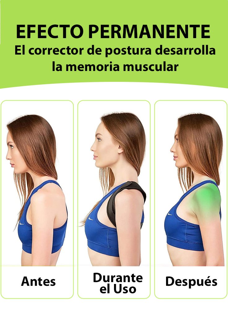 Corrector de Postura Unisex Aling-8x