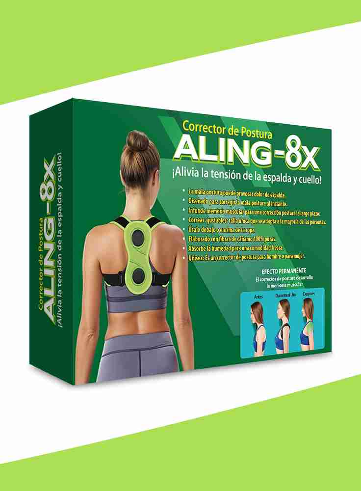 Corrector de Postura Unisex Aling-8x