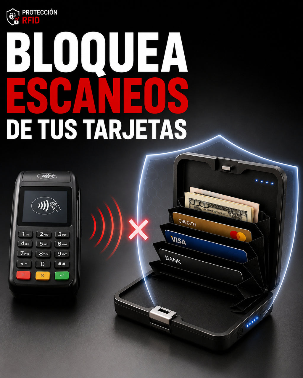 Power Bank – Billetera 2 En 1