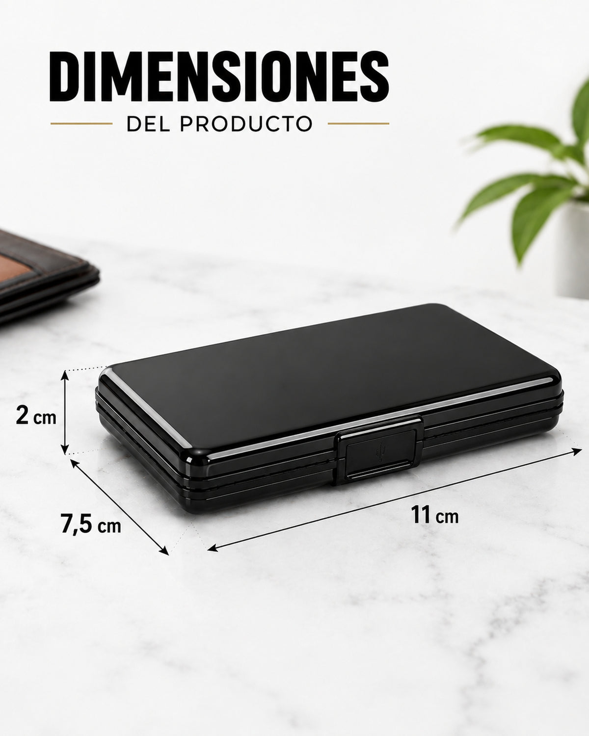 Power Bank – Billetera 2 En 1