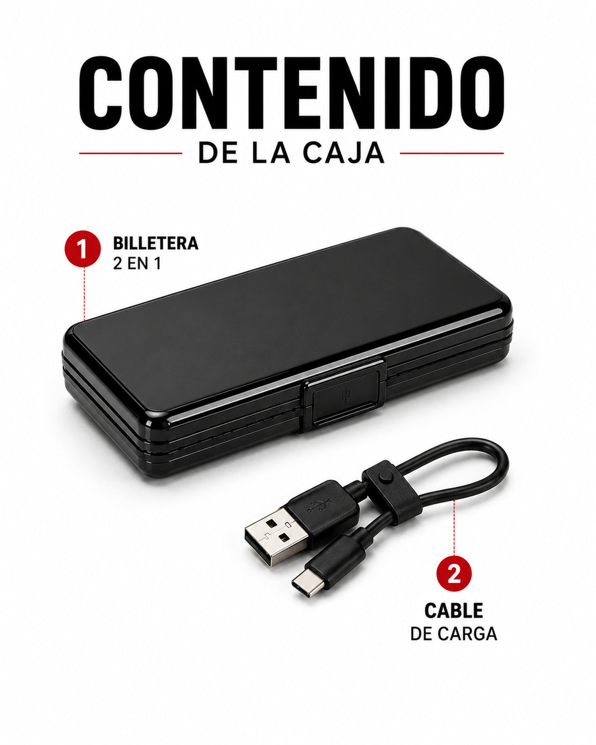 Power Bank – Billetera 2 En 1